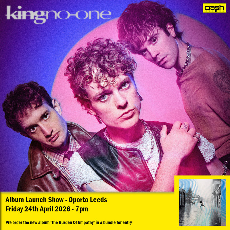 King No-One - The Burden of Empathy + Ticket Bundle (Intimate Album Launch show at Oporto Leeds) *Pre-Order