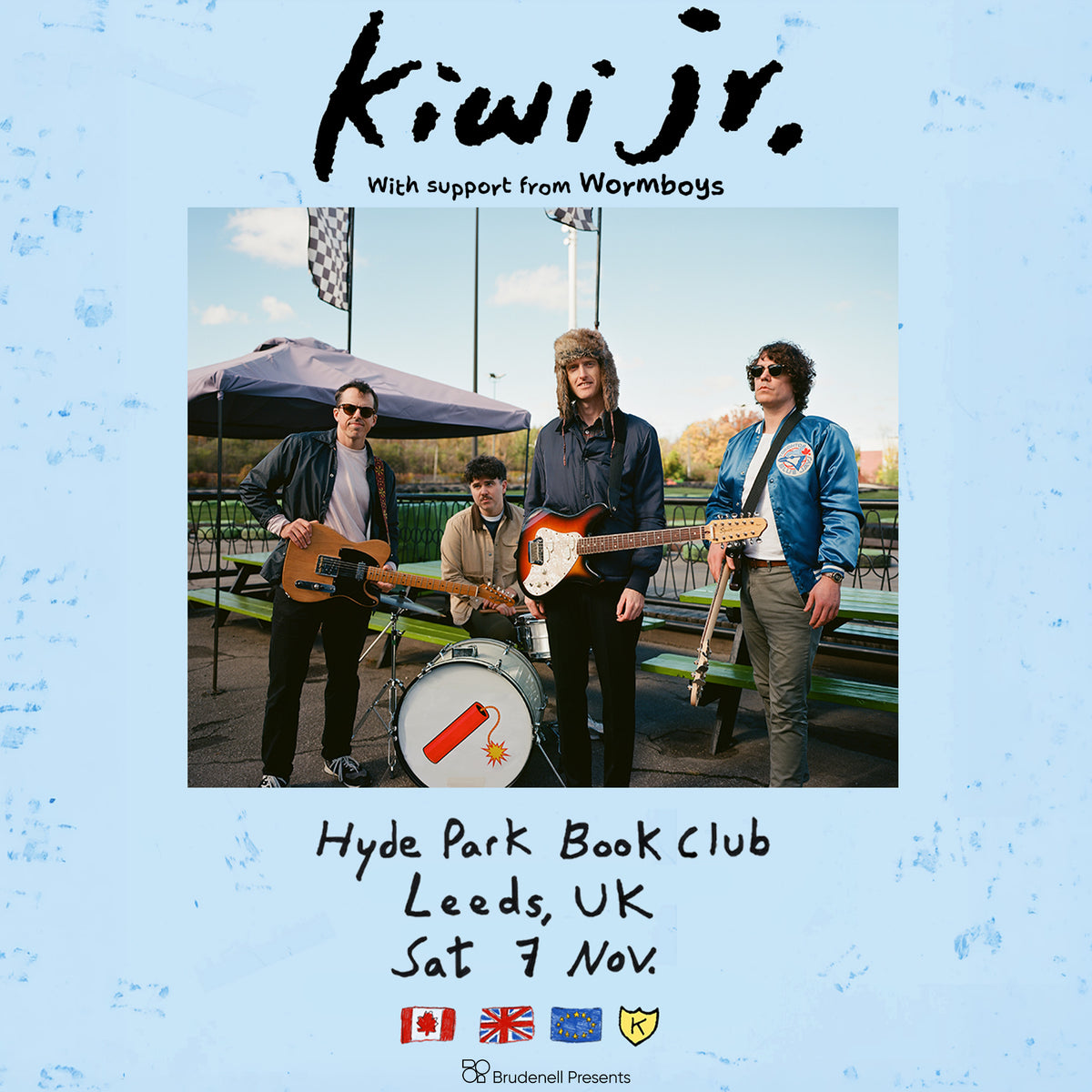 Kiwi Jr.  07/11/26 @ Hyde Park Book Club