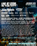 Live At Leeds: In The City 2025 15/11/25 @ Various Venues