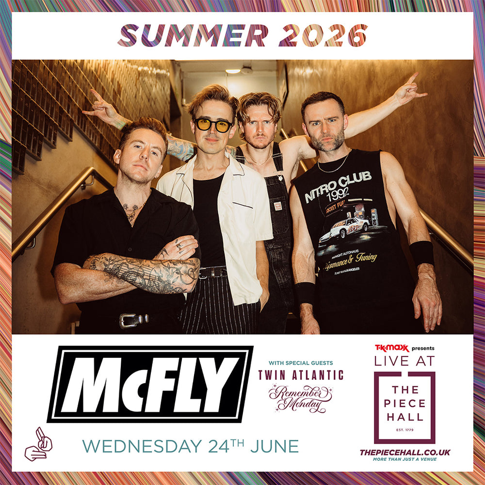 McFly 23/06/26 @ Piece Hall, Halifax