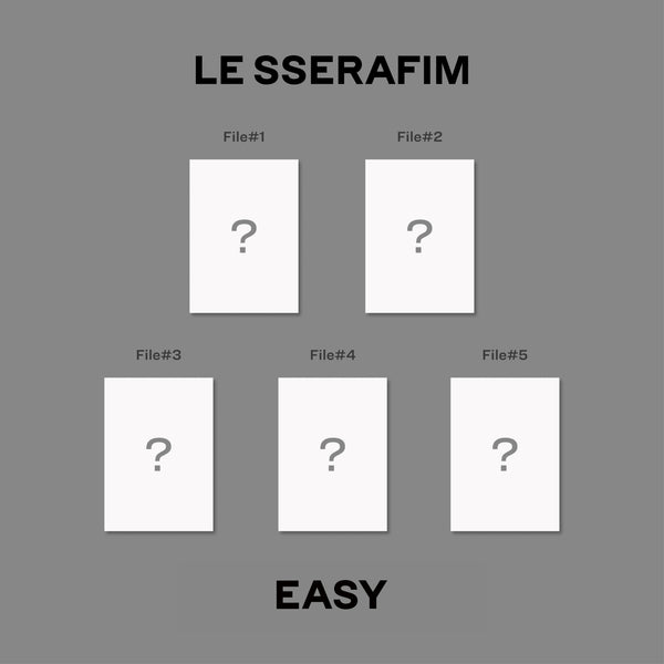 LE SSERAFIM - 3rd Mini Album 'EASY' – Crash Records