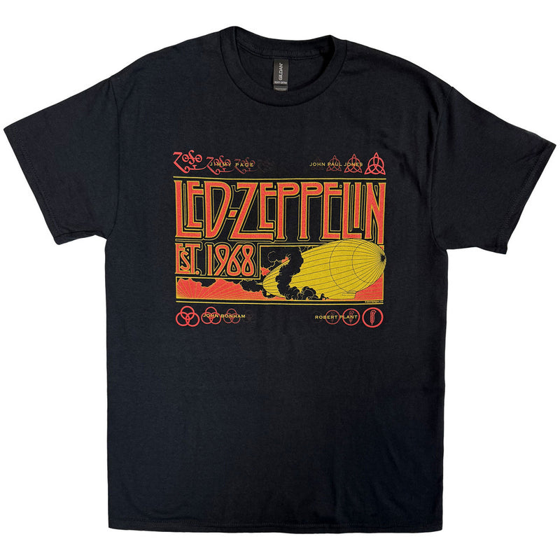 Led Zeppelin - Zeppelin & Smoke - unisex T-Shirt