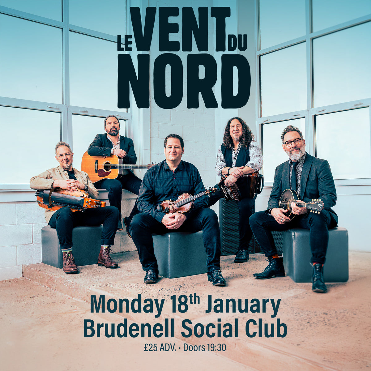 Le Vent Du Nord 18/01/27 @ Brudenell Social Club