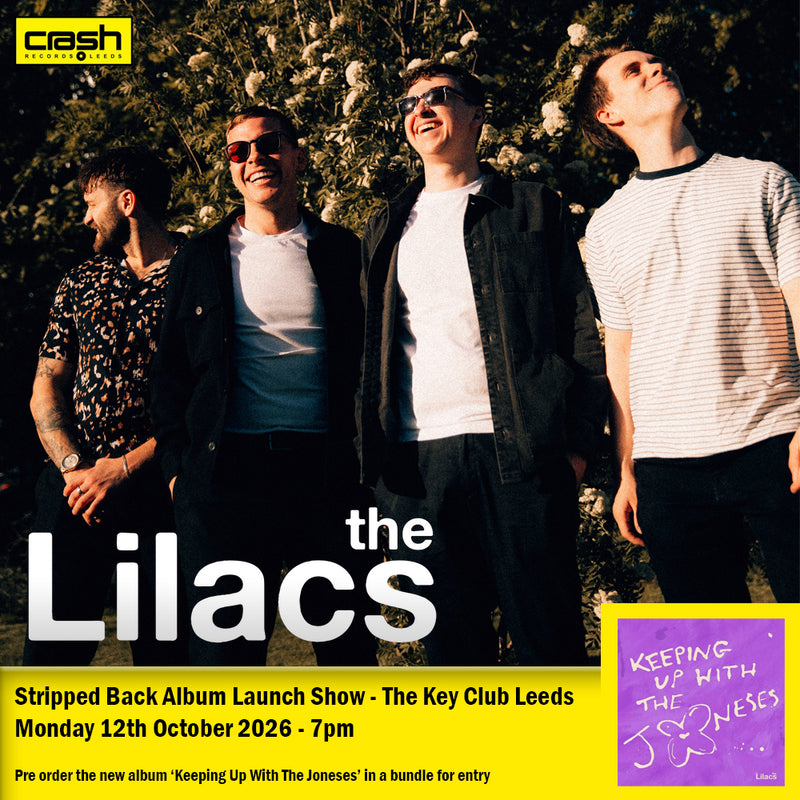 The Lilacs - Keeping Up With The Joneses : Album + Ticket Bundle (Stripped Back Album Launch show at The Key Club Leeds) *Pre-Order