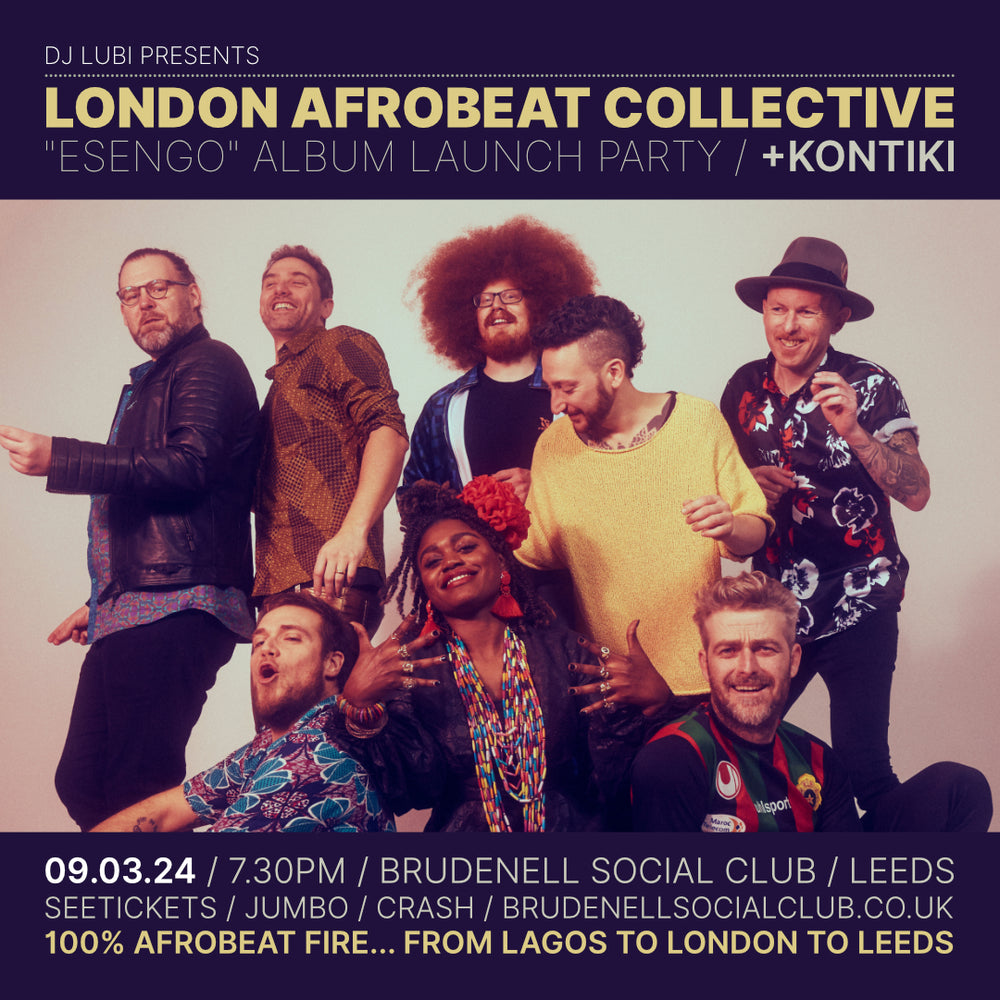 London Afrobeat Collective 09/03/24 @ Brudenell Social Club