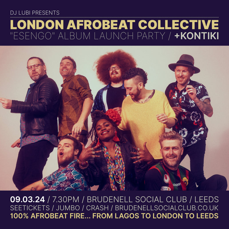 London Afrobeat Collective 09/03/24 @ Brudenell Social Club