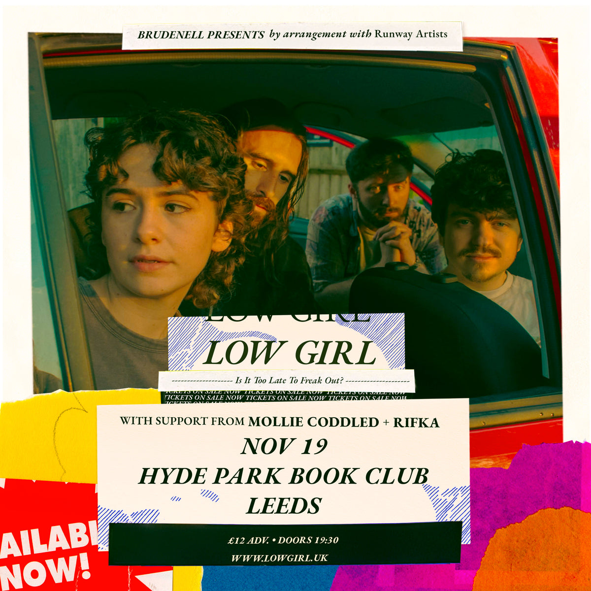 Low Girl 19/11/25 @ Hyde Park Book Club