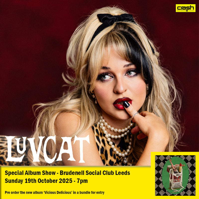 Luvcat - Vicious Delicious Album + Ticket Bundle (Special Album Show at Brudenell Social Club) *Pre-Order