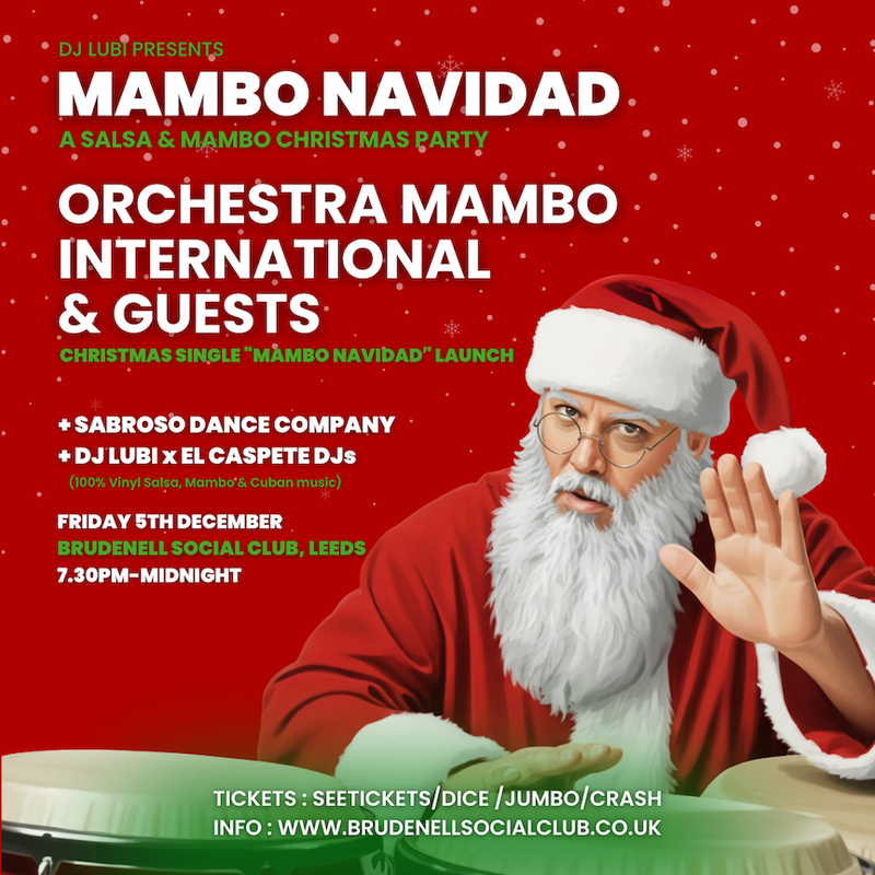 Mambo Navidad : Orchestra Mambo International 05/12/25 @ Brudenell Social Club