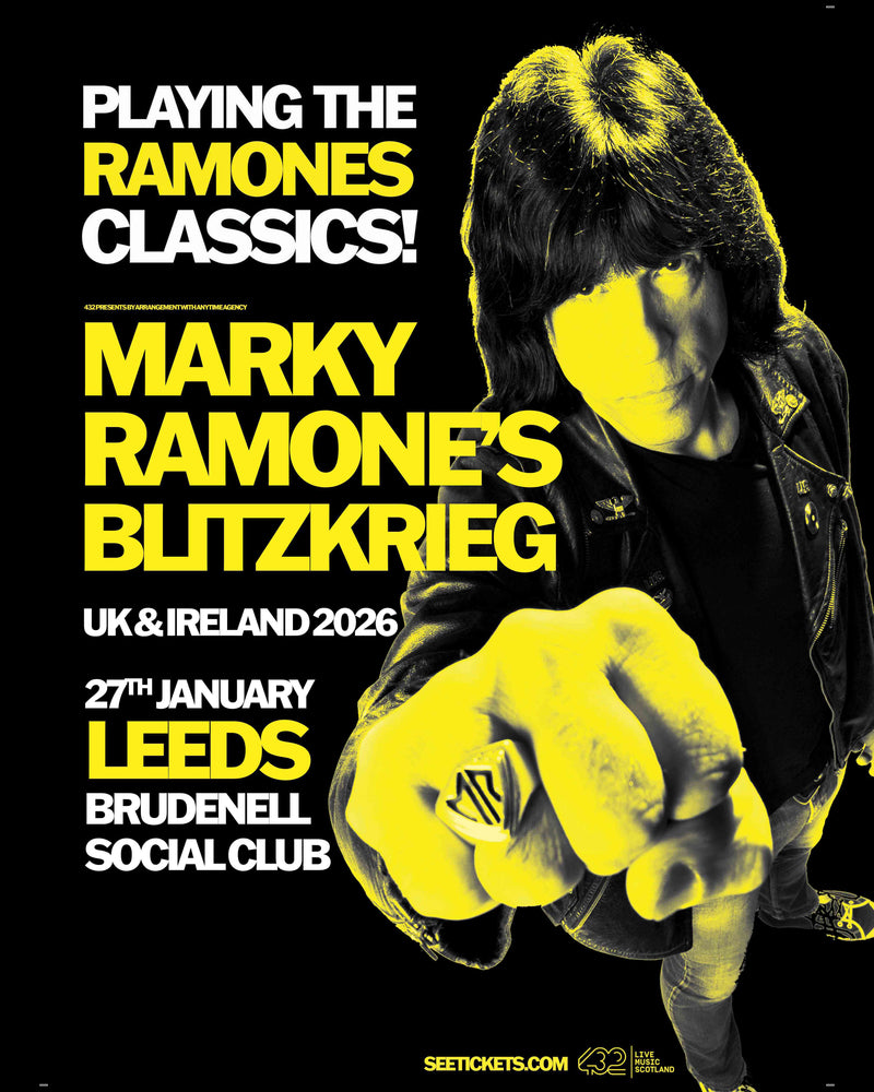Marky Ramone's Blitzkrieg 27/01/26 @ Brudenell Social Club