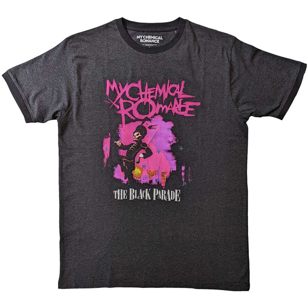 My Chemical Romance T Shirt The Nero Parade Ufficiale Da Donna Skinny Fit Nero Size S - Foto 12