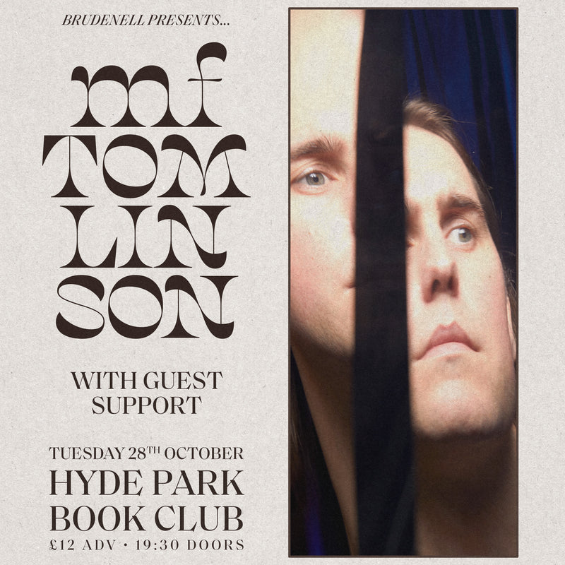 MF Tomlinson 28/10/25 @ Hyde Park Book Club
