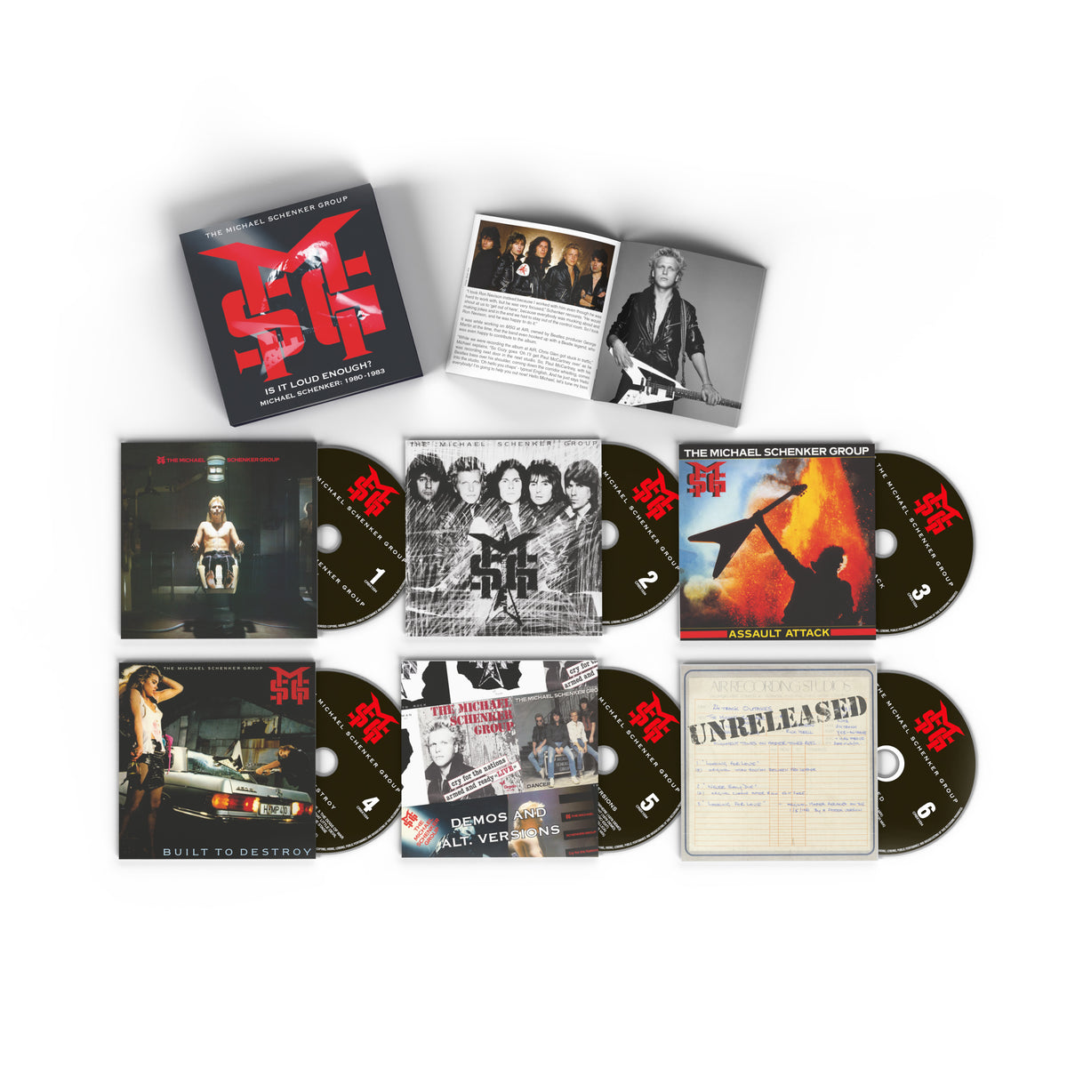 Michael Schenker Group (The) - Is It Loud Enough? Michael Schenker 1980-1983r