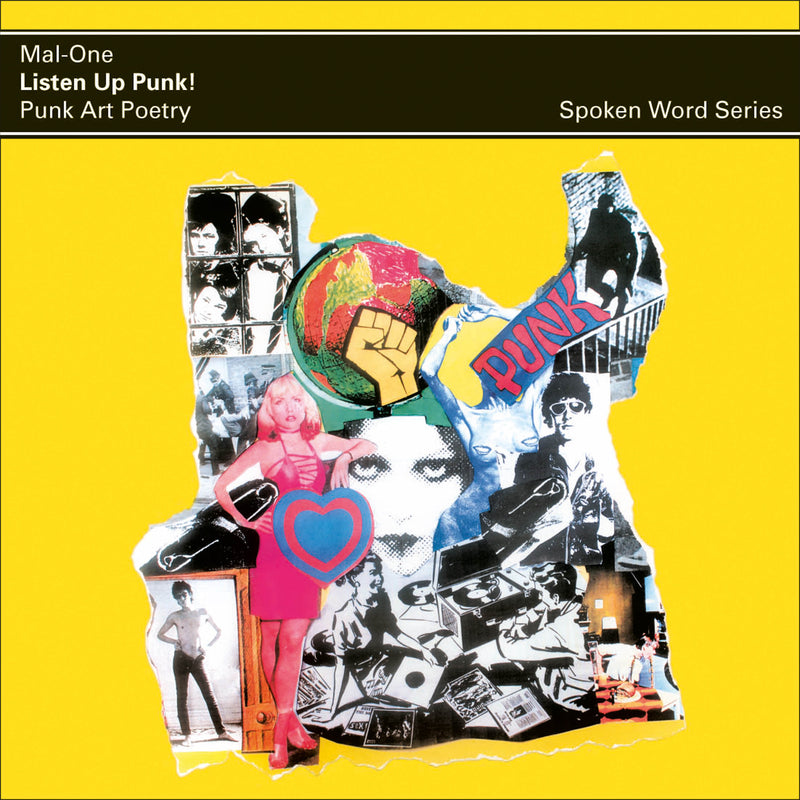 Mal-One - Listen Up Punk !’ Punk Art Poetry, Spoken Word Album - Limited RSD 2024