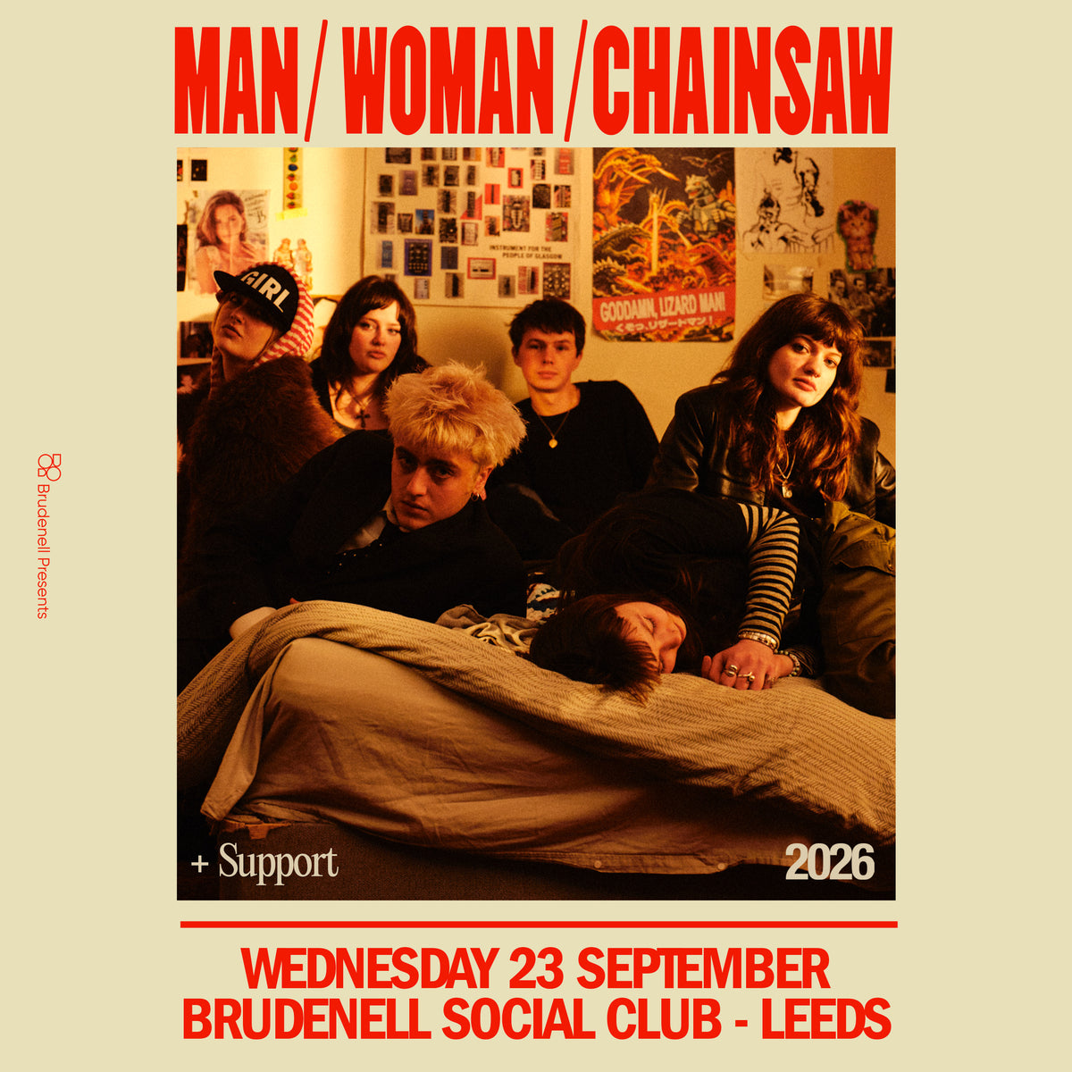 Man/Woman/Chainsaw 23/09/26 @ Brudenell Social Club