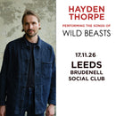 Hayden Thorpe 17/11/26 @ Brudenell Social Club