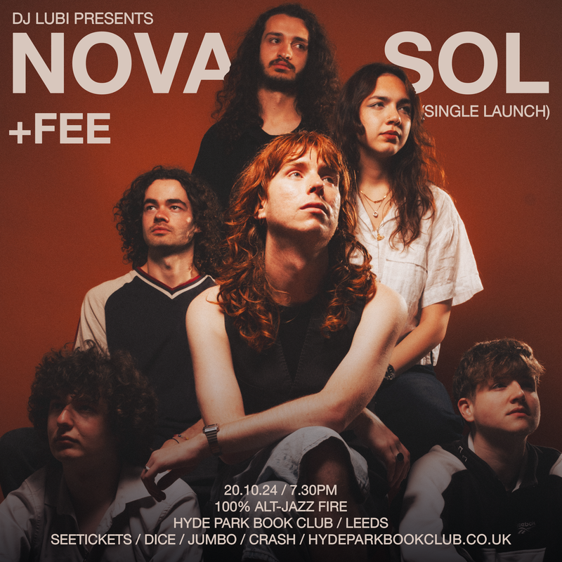 NOVA.SOL 20/10/24 @ Hyde Park Book Club