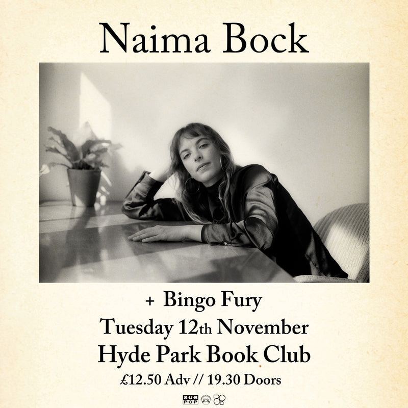 Naima Bock 12/11/24 @ Hyde Park Book Club