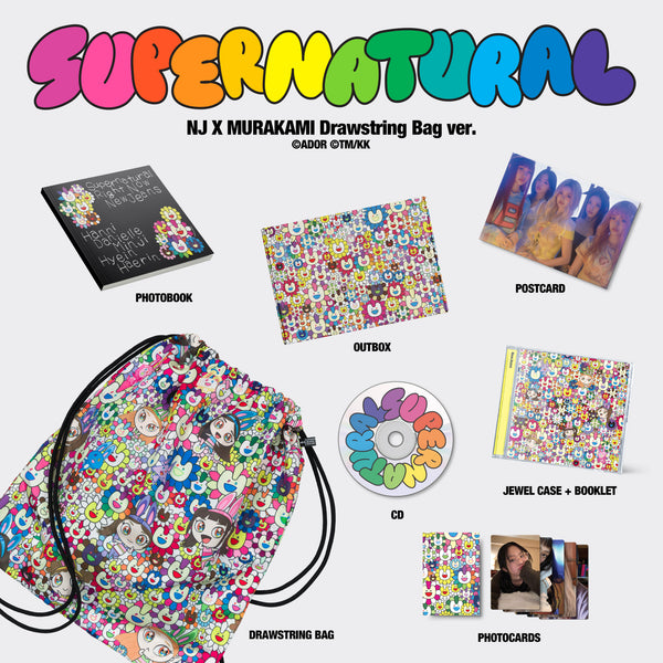 NewJeans - NewJeans 'Supernatural' NJ X MURAKAMI – Crash Records
