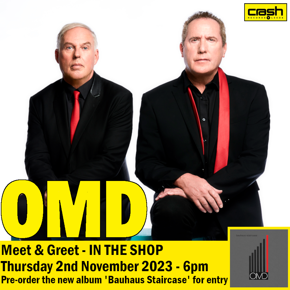 OMD - Bauhaus Staircase + SIGNING