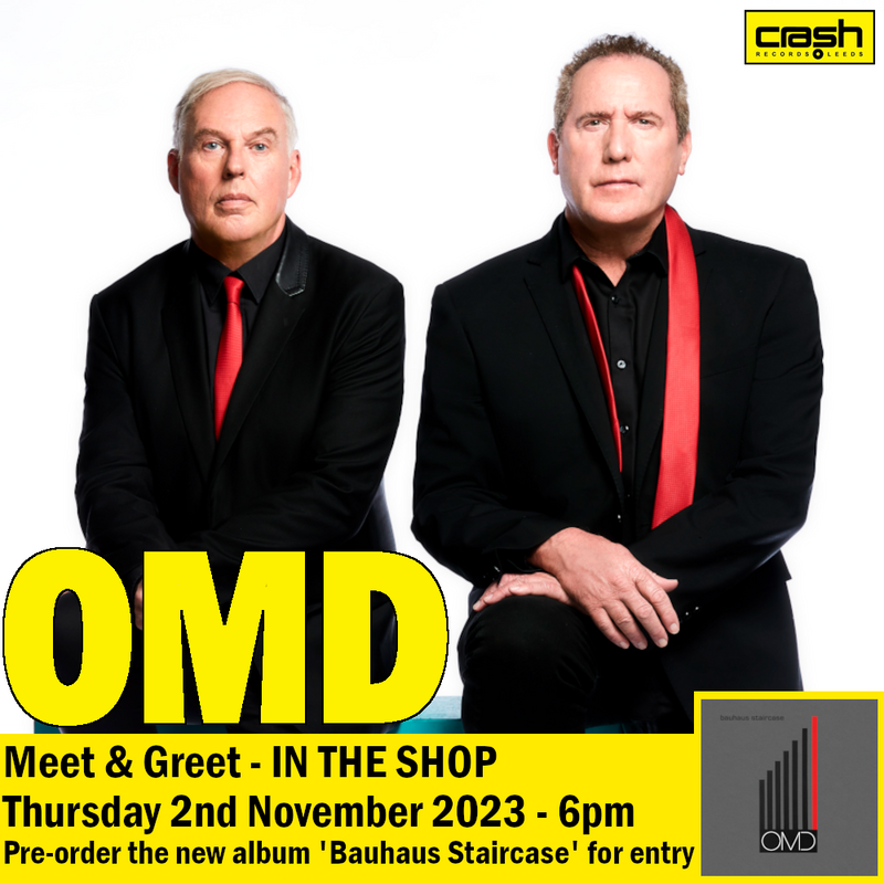 OMD - Bauhaus Staircase + SIGNING