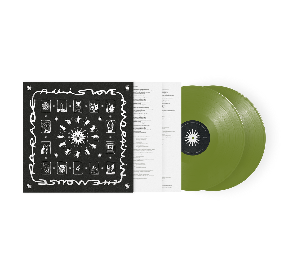 Of Monsters and Men - All Is Love and Pain in the Mouse Parade *SIGNED*