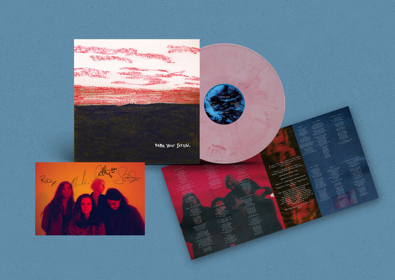 Pillow Queens - Name Your Sorrow: Limited Candyfloss Vinyl LP + Alternative Artwork + Signed Print DINKED EDITION EXCLUSIVE 278 *Pre-Order