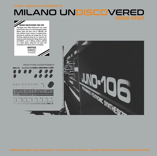 Various ‎– Fred Ventura presents Milano Undiscovered 1988 - 1992