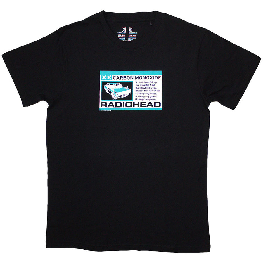 Radiohead - Carbon Patch (Black) - Unisex T-Shirt