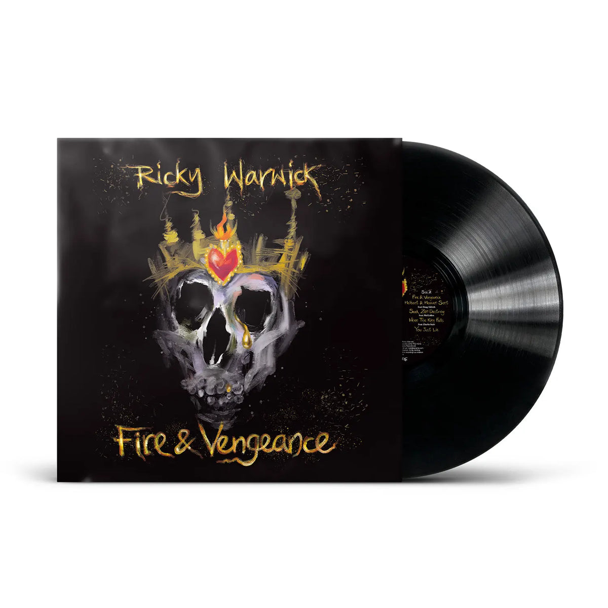 Ricky Warwick - Fire & Vengeance *Pre-Order + INSTORE SESSION
