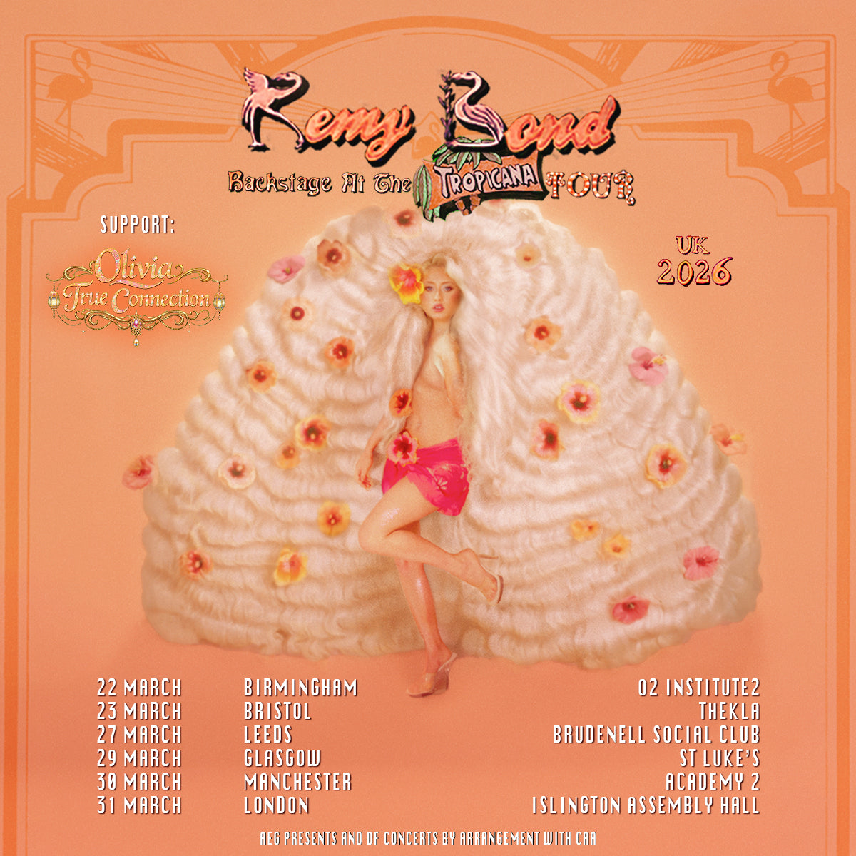 Remy Bond 27/03/26 @ Brudenell Social Club
