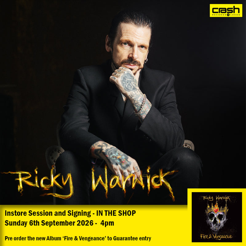 Ricky Warwick - Fire & Vengeance *Pre-Order + INSTORE SESSION