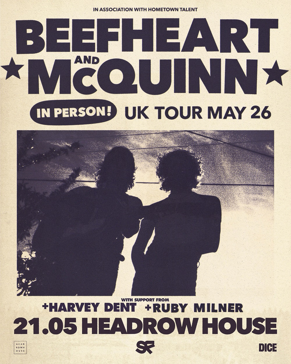 Beefheart & Mcquinn 21/05/26 @ Headrow House