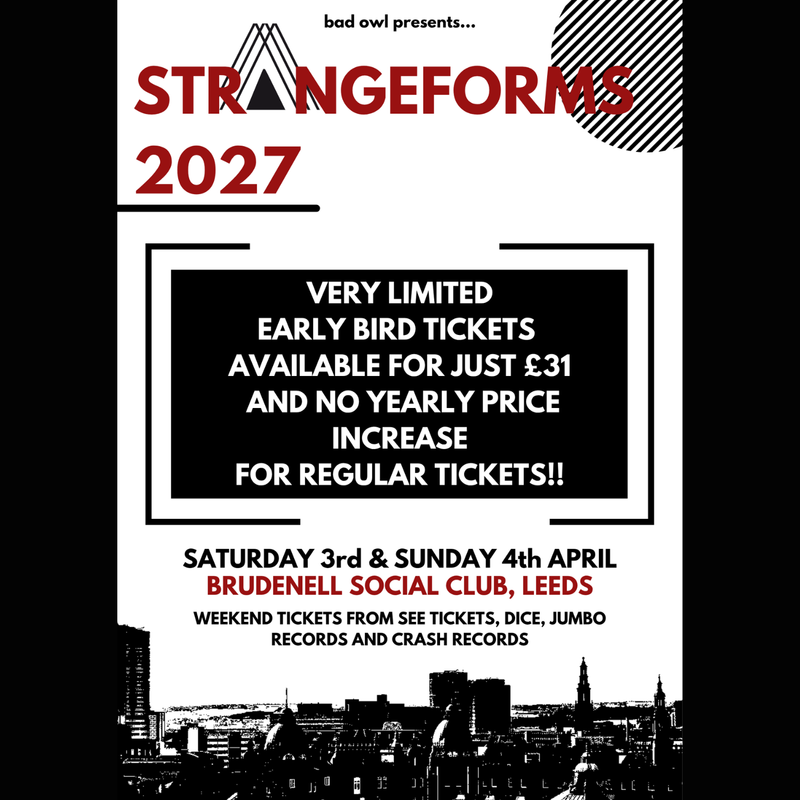 Strangeforms 2026 - 03 & 04/04/27 @ Brudenell Social Club