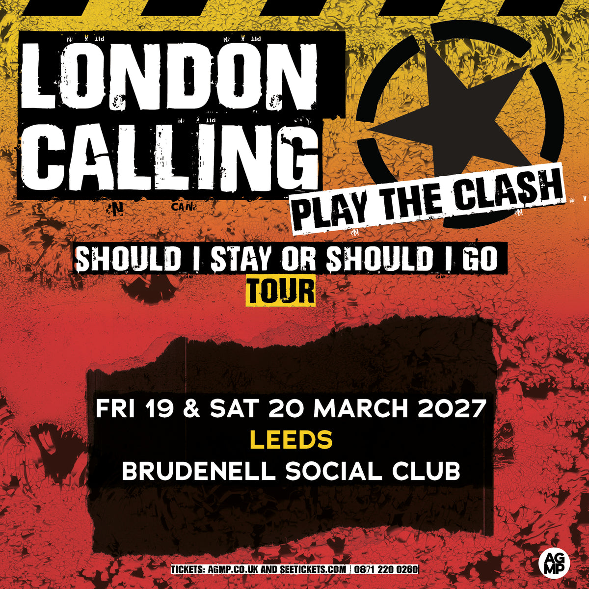 London Calling play The Clash 19/03/27 @ Brudenell Social Club