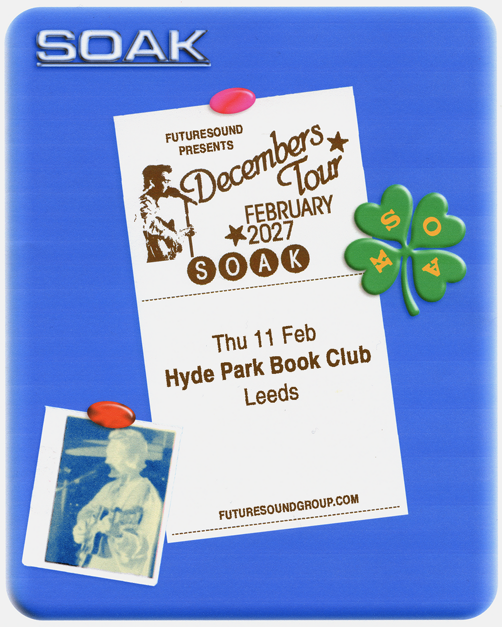 Soak 11/02/27 @ Hyde Park Book Club