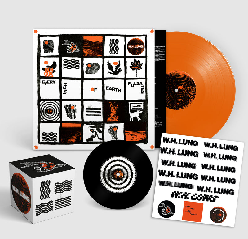 W. H. Lung - Every Inch of Earth Pulsates: Orange Vinyl LP + Bonus 7in DINKED EDITION EXCLUSIVE 306