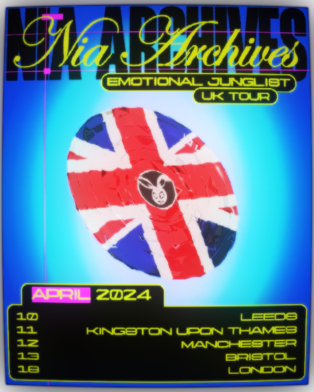 Nia Archives - Silence Is Loud :  Album  + Ticket Bundle  (Album Launch Gig at Mint Warehouse Leeds) *Pre-Order