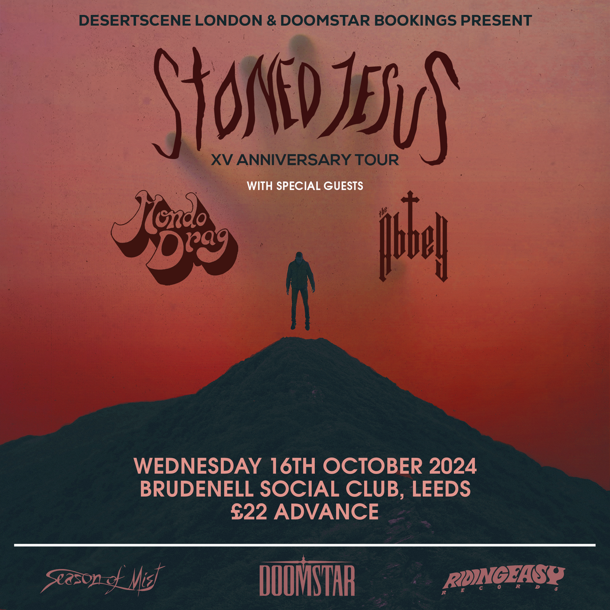 Stoned Jesus 16/10/24 @ Brudenell Social Club