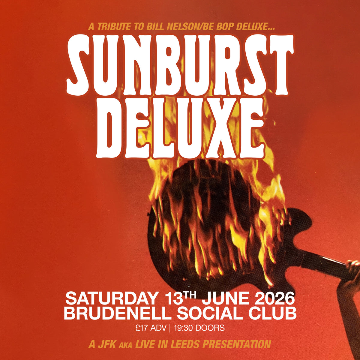 Sunburst Deluxe 13/06/26 @ Brudenell Social Club