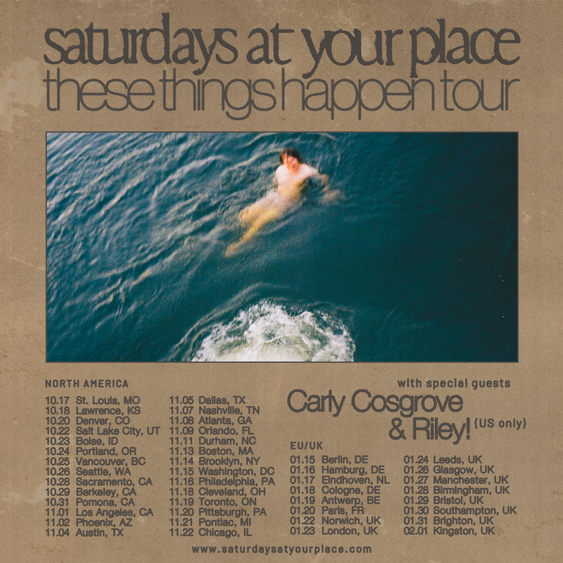 Saturdays At Your Place 24/01/26 @ The Key Club