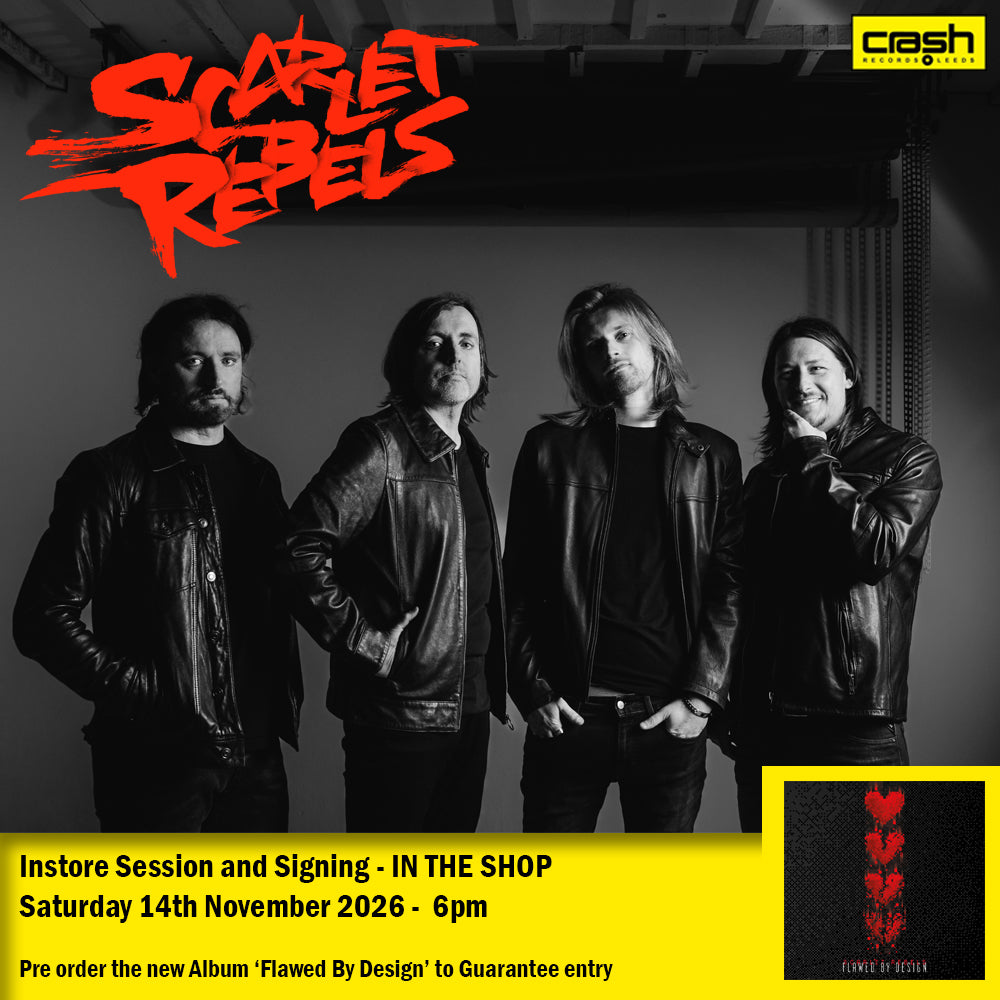 Scarlet Rebels - Flawed By Design *Pre-Order + INSTORE SESSION