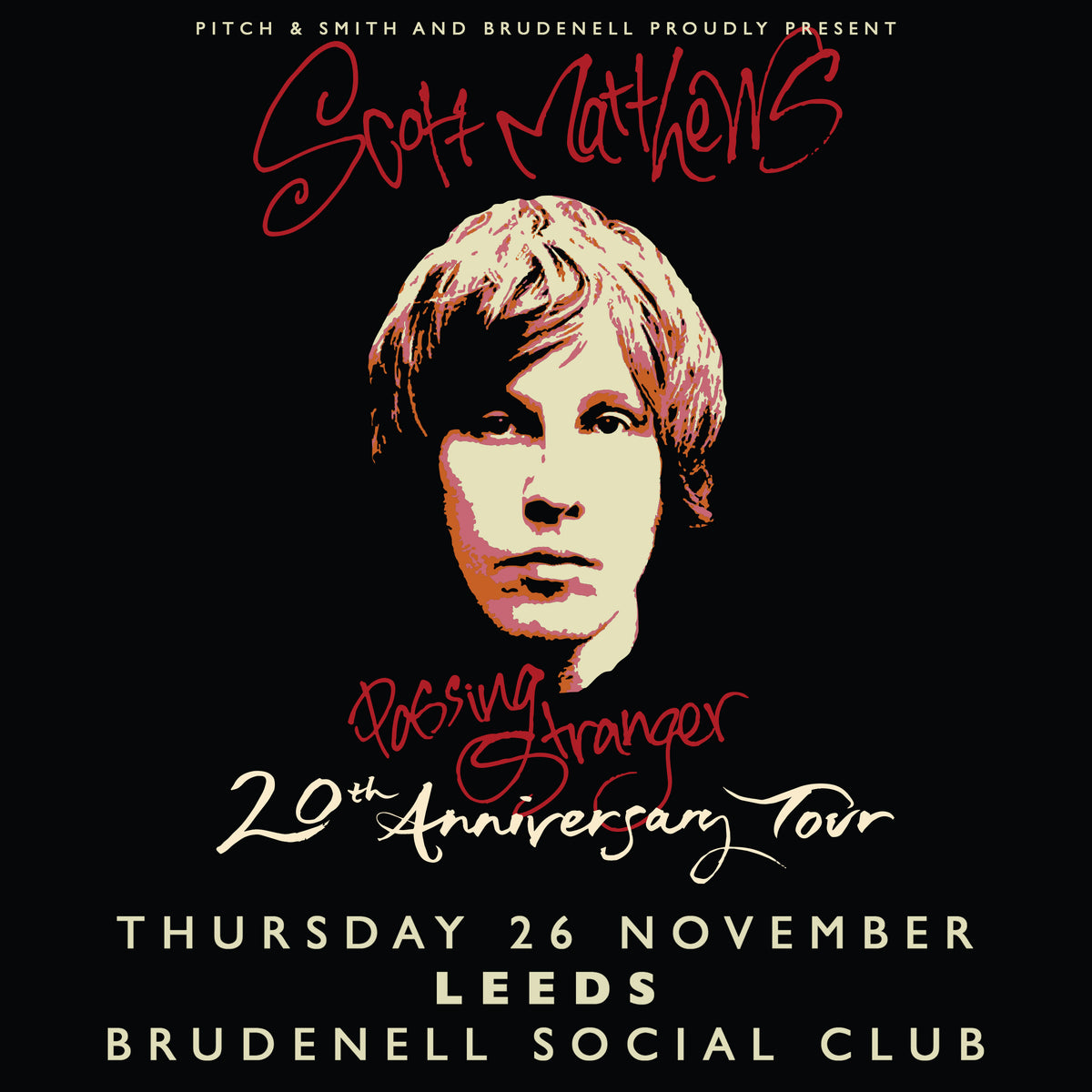 Scott Matthews 26/11/26 @ Brudenell Social Club
