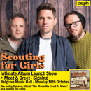 Scouting For Girls - The Place We Used to Meet: Various Formats + Ticket Bundle (Launch show at Belgrave Music Hall Leeds) *Pre-Order