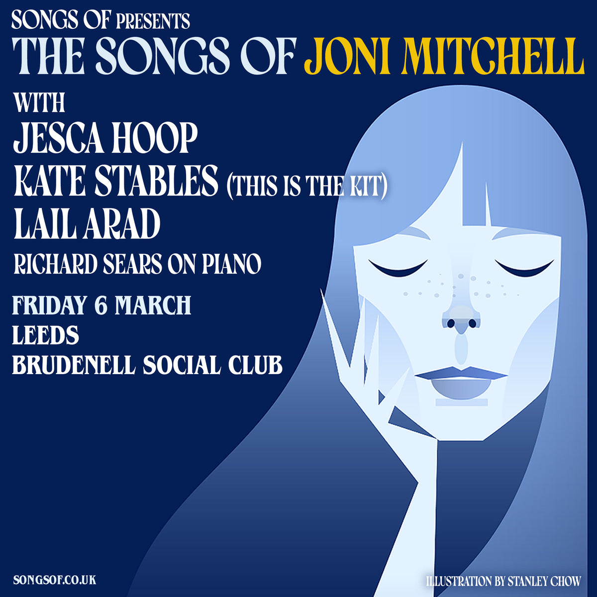 Songs of Joni Mitchell (The) 06/03/26 @ Brudenell Social Club