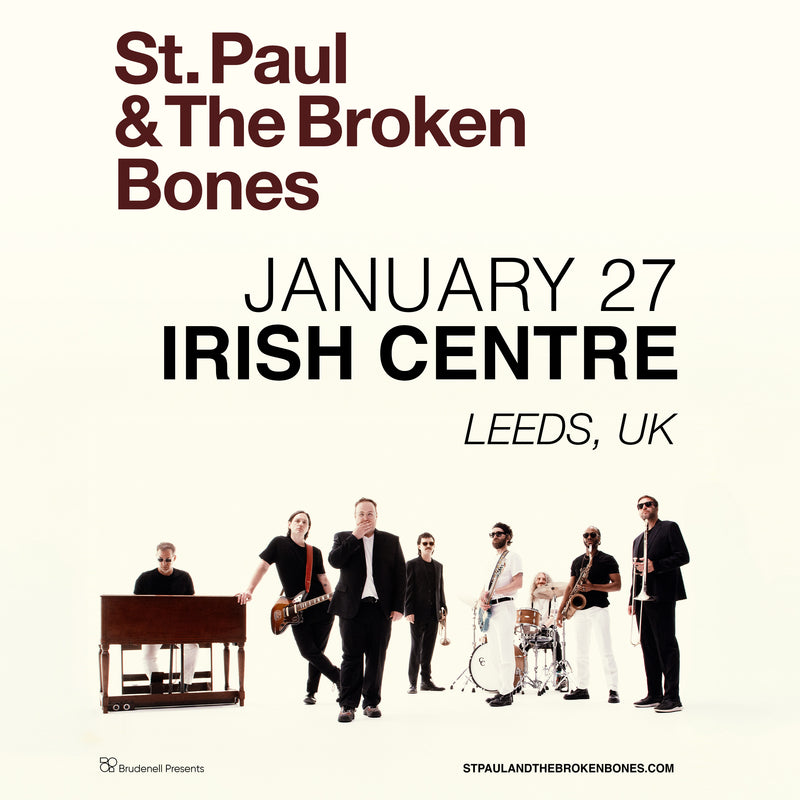 St. Paul and The Broken Bones 27/01/26 @ Leeds Irish Centre