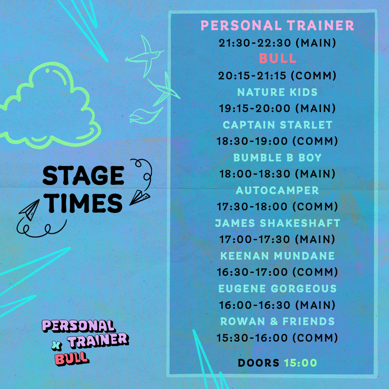 Personal Trainer X Bull All-Dayer 26/08/24 @ Brudenell Social Club