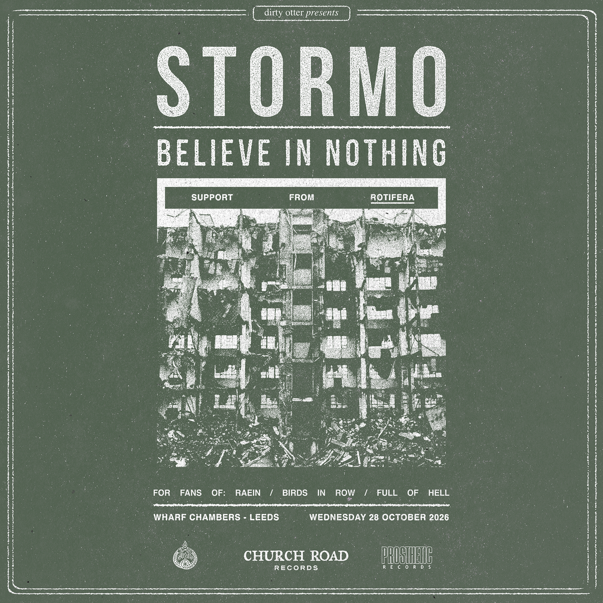 Stormo/Believe In Nothing 28/10/26 @ Wharf Chambers