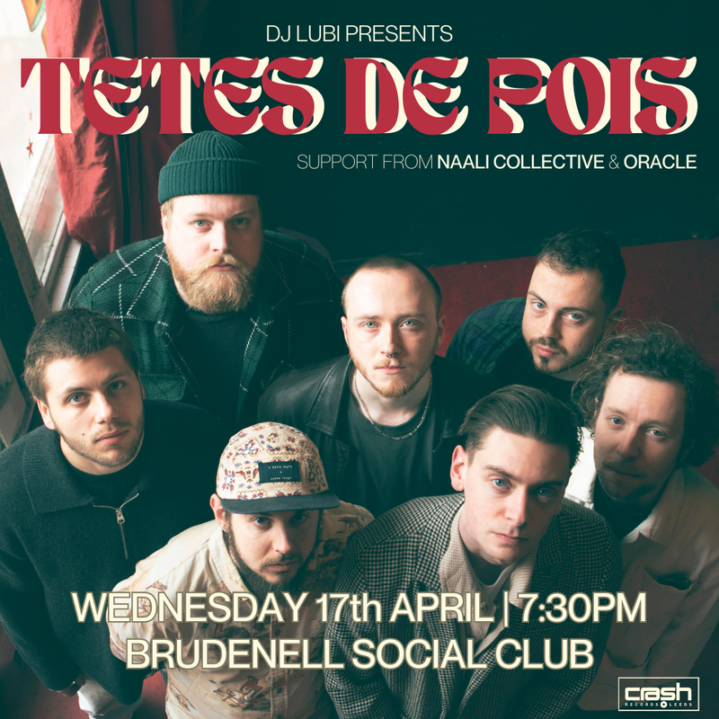 Tetes de Pois 17/04/24 @ Brudenell Social Club