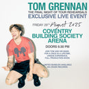 Tom Grennan – Everywhere I Went Led Me to Where I Didn't Want to Be -  : Album + Ticket Bundle  (Exclusive Album Show at Coventry Building Society Arena) *Pre-Order